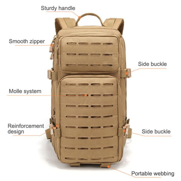 Rucksack bags outdoor sports travelling hiking digital waterproof tactical backpack - Image 7