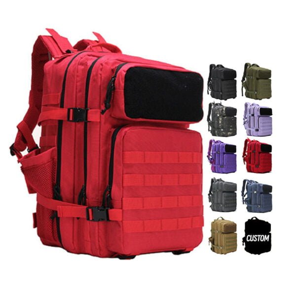 900d Oxford Tactical 45l Molle Pouch Assault Pack Camping Tactical Backpack Bag Oem Hiking Tactical Backpacks - Image 5