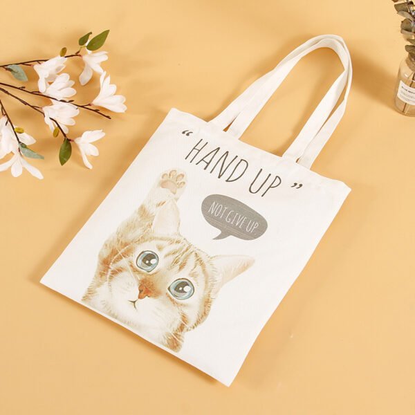 Custom Printing LOGO Canvas Cotton Bags - Image 5