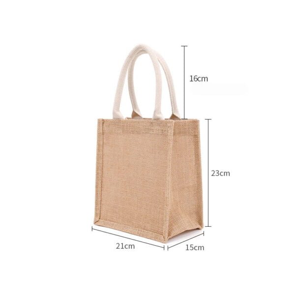 Custom Jute Shopping Bags - Image 7