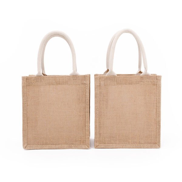 Custom Jute Shopping Bags - Image 5