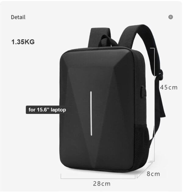 Discover the Ultimate Hard Shell Waterproof Laptop Backpack - Image 5