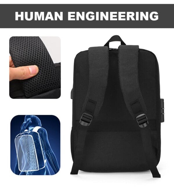 Discover the Ultimate Hard Shell Waterproof Laptop Backpack - Image 6